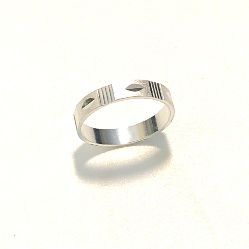 Sterling Silver Wedding Band